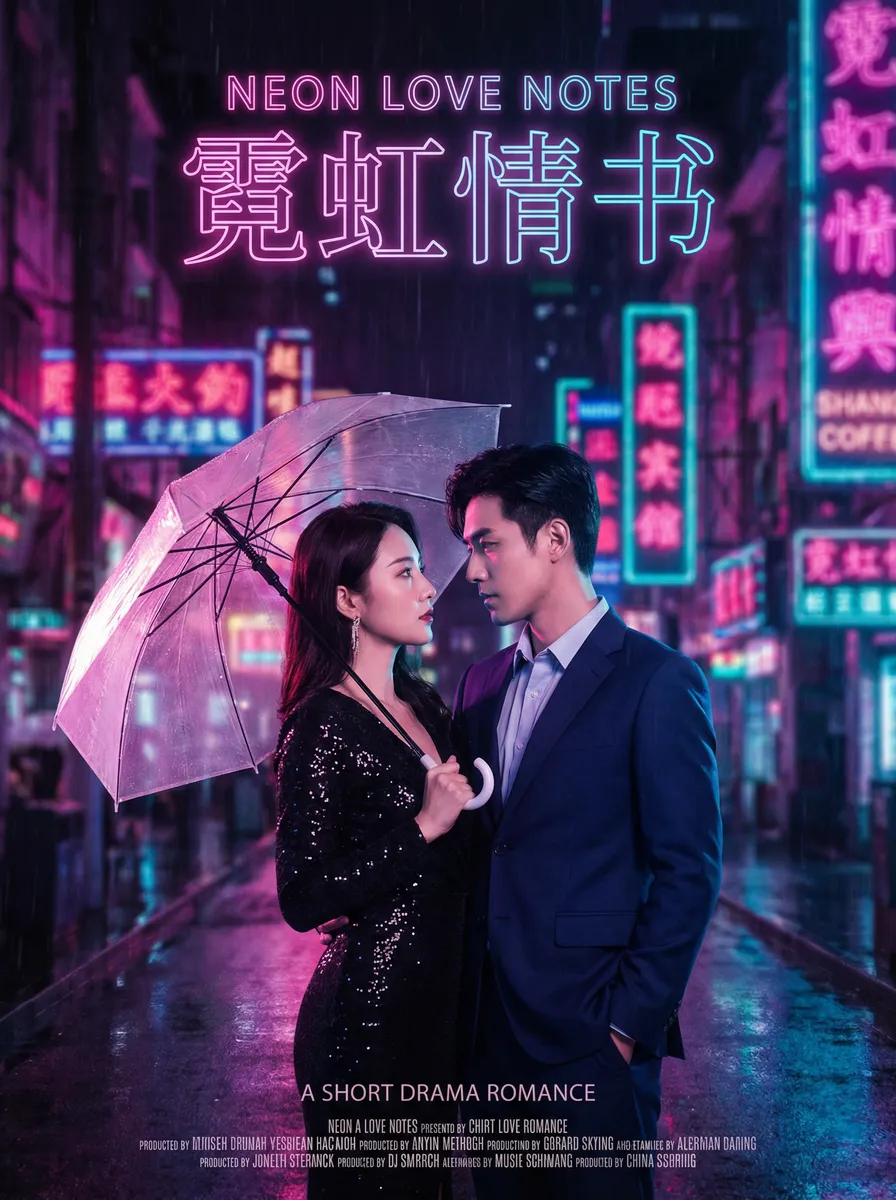 qiangjianpian 热播都市爱情短剧 - 霓虹情书海报
